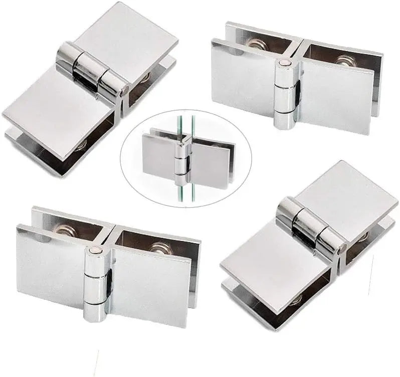 Frameless Glass Door Hinges Brackets Panels to Panels