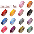Multicolor Bracelet Rope 1.5/2/3mm Round Milan Cord Nylon Braided Decorative Cord for Jewelry Making