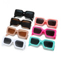 2319 Luxury Brand Designer Vintage Deep Pink Sunglasses Women Classic Big Frame Fuchsia Sun Glasses for Female Rose Red Eyewear