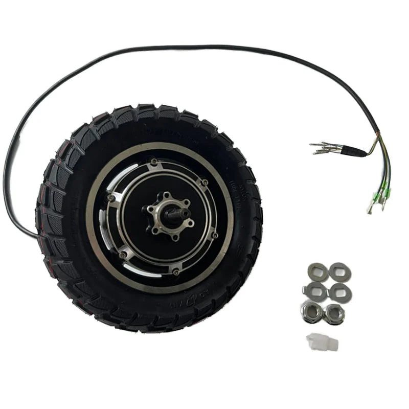 3500W 38V/48V/60V Electric Scooter Motor 10inch DC Brushless High Speed Electric Drive Hub Motor Single Wheel Electric Motor