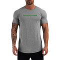 Custom Logo New Summer Men Gym Fitness Bodybuilding Workout Clothing Cotton Fashion O-neck Printed T-shirt