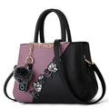 Fashionable Lady Handbags Stylish PU Leather Designer Handbags with Zipper Closure Portable Famous Brands Handbags