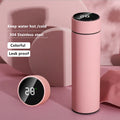 Smart Water Bottle Stainless Steel 2025Smart Thermos Fashion Water BottleGlowing Luxury Rose Gold Designed Smart Water Bottle