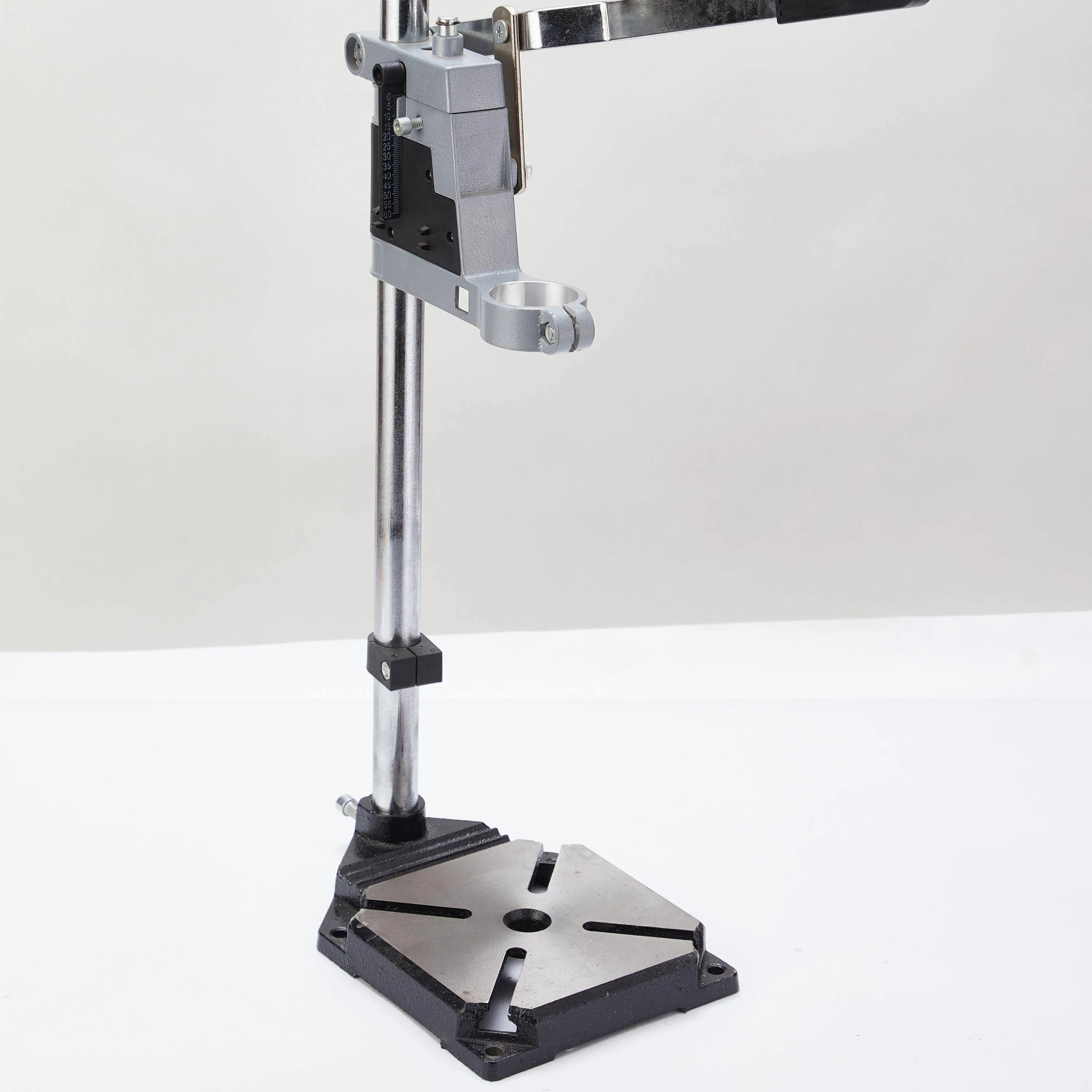 Cast Iron Base Drill Stand 500mm Stainless Steel Column Drill Support 38-42mm  Impact  Drill Available