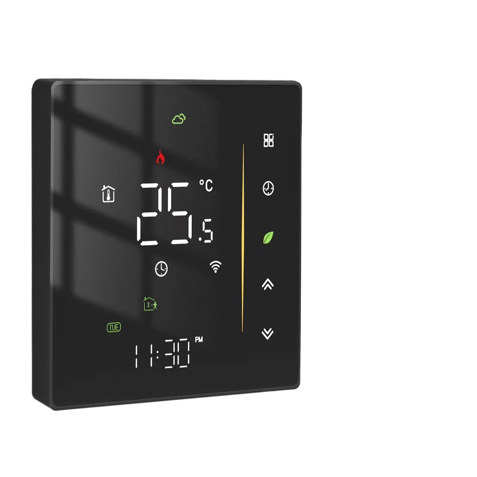 WiFi Digital Voice Control Smart Thermostat for HVAC Lora Heating Water Gas Underfloor Programmable Termostato 230v Voltage