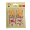 Eco-Friendly Logo Custom Wooden Mouse Catcher Small Mice Snap Trap Sensitive Rodent Killer for Garden Pest Control