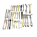 DIY Customized Logo Alloy Metal Cosmetic Spatulas Facial Mask Spoon Eye Cream Mixing Spatula Scoop Anti Wrinkle Massage Sticks