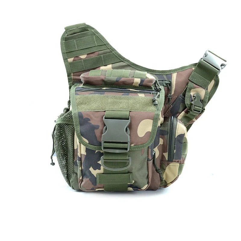 LUPU Waterproof Hiking Sling Tactical Molle Waist Bag Waterproof  Mens Chest Pack Tactical Shoulder Sling Bag