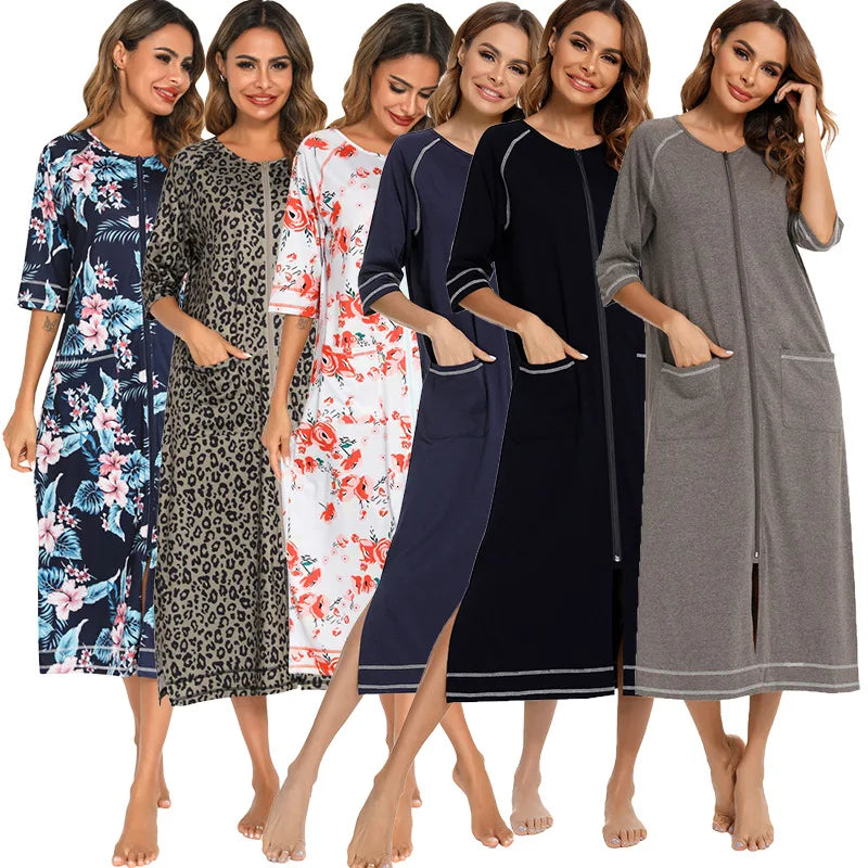 New Style Long Sleeve Sleepwear Pregnant Women Clothes Soft Maternity Pajamas