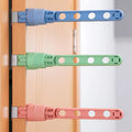 Multi-port Clothes Hanger Clothing Drying Rack Plastic Nine Hole Hanger Scarf and Ties Storage Pants Racks