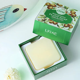 Natural Handmade Vegan Brushed 200g Whole Body Cleansing Shea Butter Anti-Acne Skin Brightening Soap