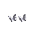 FY-ED788 925 Sterling Silver butterfly Stud Earrings for Women Girls Fashion Trendy Jewelry