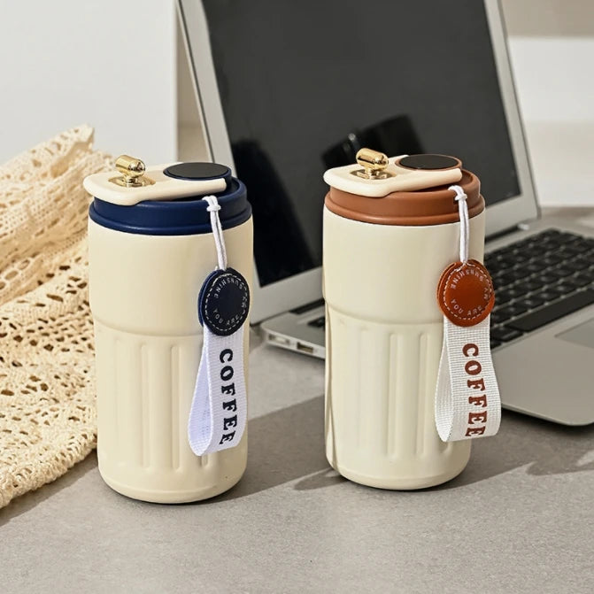 Vacuum Digital LED Coffee Smart Water Cup Temperature Display Insulated Stainless Steel Thermos