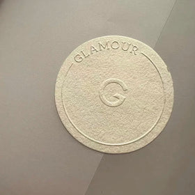 Self Adhesive Custom Printing Round Stickers Gold Foil Stickers Transparent Logo Label Sticker