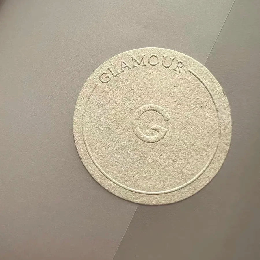 Self Adhesive Custom Printing Round Stickers Gold Foil Stickers Transparent Logo Label Sticker