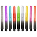 48+5mm 2BA Transparent Gradient Color Professional Dart Stems Plastic Accessory PVC Dart Shafts