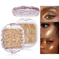 Customized Private Label Highlighter Powder Natural Flashing Contouring Glitter EyeShadow Face Highlighter Wholesale