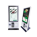 Source Factory Best Selling 15.6 Inch Restaurant Self-service Ordering Kiosk Touch Checkout Machine