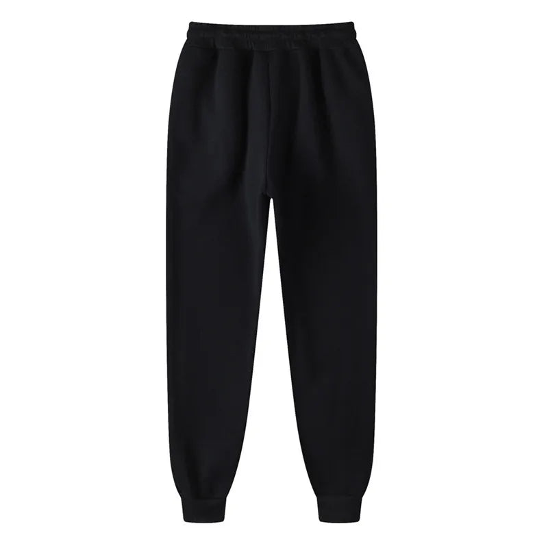Fashion Solid Color Cotton Women Running Jogging Pants Fitness Breathable French Terry Plus Size Sweatpants