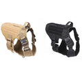 Tactical Dog Harness Adjustable Reflective Working Training Pet Vest Service Dog Harness with Metal Buckles