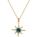 Starry Planet Luxury Necklace with Full Diamond & Micropaved Zircon Gorgeous Stainless Steel Collar Tempered Acero Inoxidable