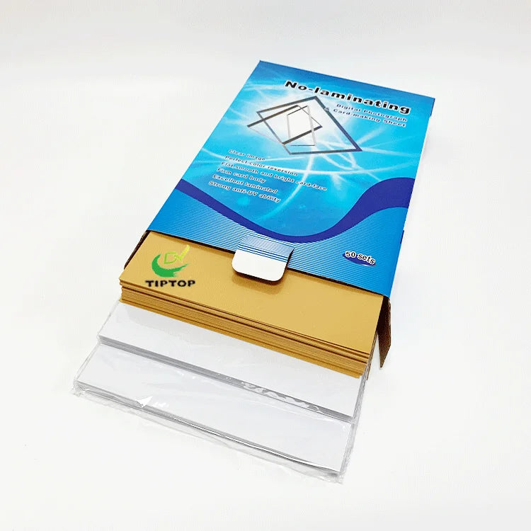 Tiptop A4 size inkject printing PVC materials dragon sheet for id card
