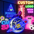 Winbo Dropshipping Custom Led Light Neon Sign Room Home Party Supplies Decoration Free Design Thunder LED Neon Sign Custom logo