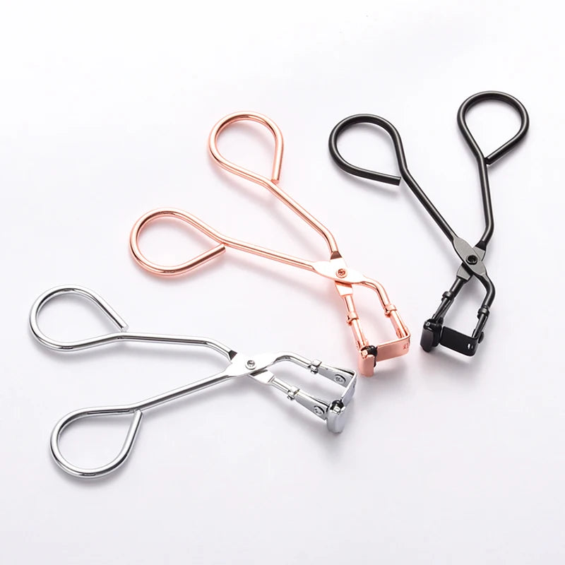 Free Sample Stainless Steel False Eyelashes Extensions Clip Private Label Custom Logo OEM/ODM Customized Color Eyelash Curler