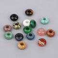 14x7mm Big Hole Malachite/ Howlite/Agates/Turquoises Stone Spacer Beads for Jewelry Making DIY