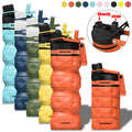 Food Grade Silicone Collapsible Water Bottle 800ml Reusable Sport Portable Folding Water Bottles for Travel Hiking