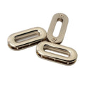 Custom Metal Black Rose Gold Chrome Flat Wire De Ojales Ropa Screw Round Oval Eyelets Grommets  for Bags/clothing/Shoes