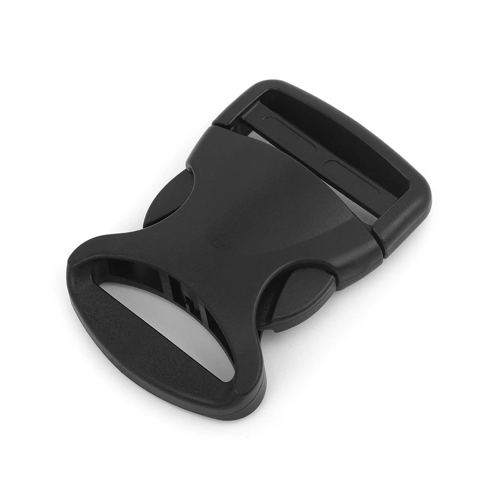 Anmco Heavy Duty Adjustable 38mm Plastic Strap Belt Side Release Buckle Bag Backpack Black ROHS REACH ISO9001 Certified AM-4815C