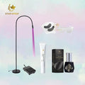 Star Speed Black UV Eyelash Glue Kit Eyelash Extension Led Lamp UV Black Eye Pad