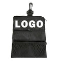 Golf Ball Cloth Bag Outdoor Training Supplies Accessories Golf Tack and Balls Holder with Mesh Pouch Storage
