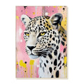 Custom Handmade Graffiti Modern Cartoon Canvas Home Wall Art Decor Animal Pop Oil Painting
