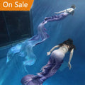 Factory Mermaid Skin Tail Costume Swimsuit Dress for Women Big Discount Bodysuit