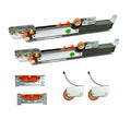 Sliding Roller Hanging Wheels Guide for Wardrobe Sliding Door Durable Rollers for Smooth Door Movement