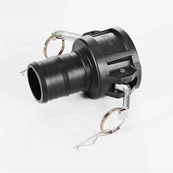 HT Factory C200 Plastic Camlock 2" Female Cam to 2" Male Hose Barb Connect