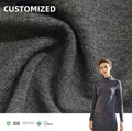 Scuba Suede Knitted Faux Fabric Stock Lot 280GSM 90%Polyester 10%Spandex Fabric for Jacket Short Skirt
