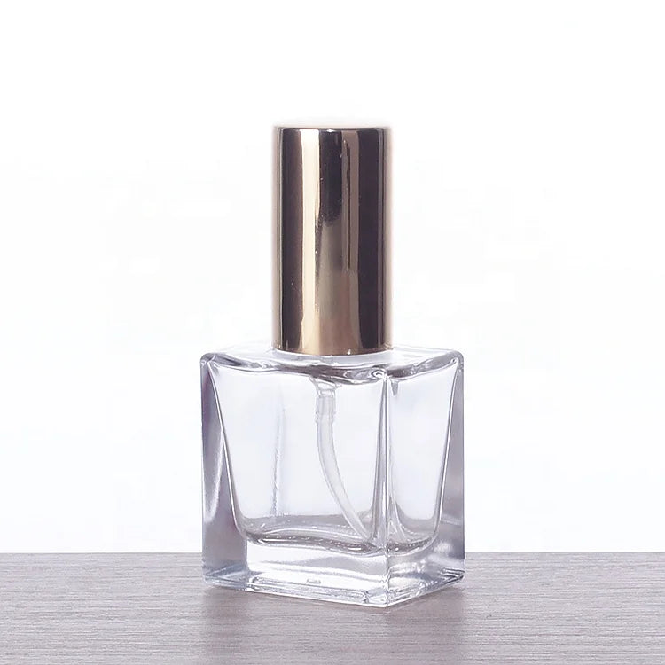 Wholesale 10ml Portable Perfume Dispenser Mini square Spray Glass Sample Perfume Bottle