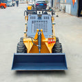 HUAQI 3.5 Ton Skid Steer Loader Vibratory Roller Skid Steer on Sale