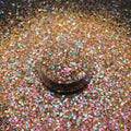 KC KC45 Bulk 2 oz PET Chunky Extra Fine Glitter Container Shaker Cosmetic with Over 10000 Colors