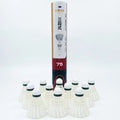 Durable High Stability 3in1 Super Grade Natural Feather Badminton Shuttlecock D75  Model Hybrid Shuttlecock
