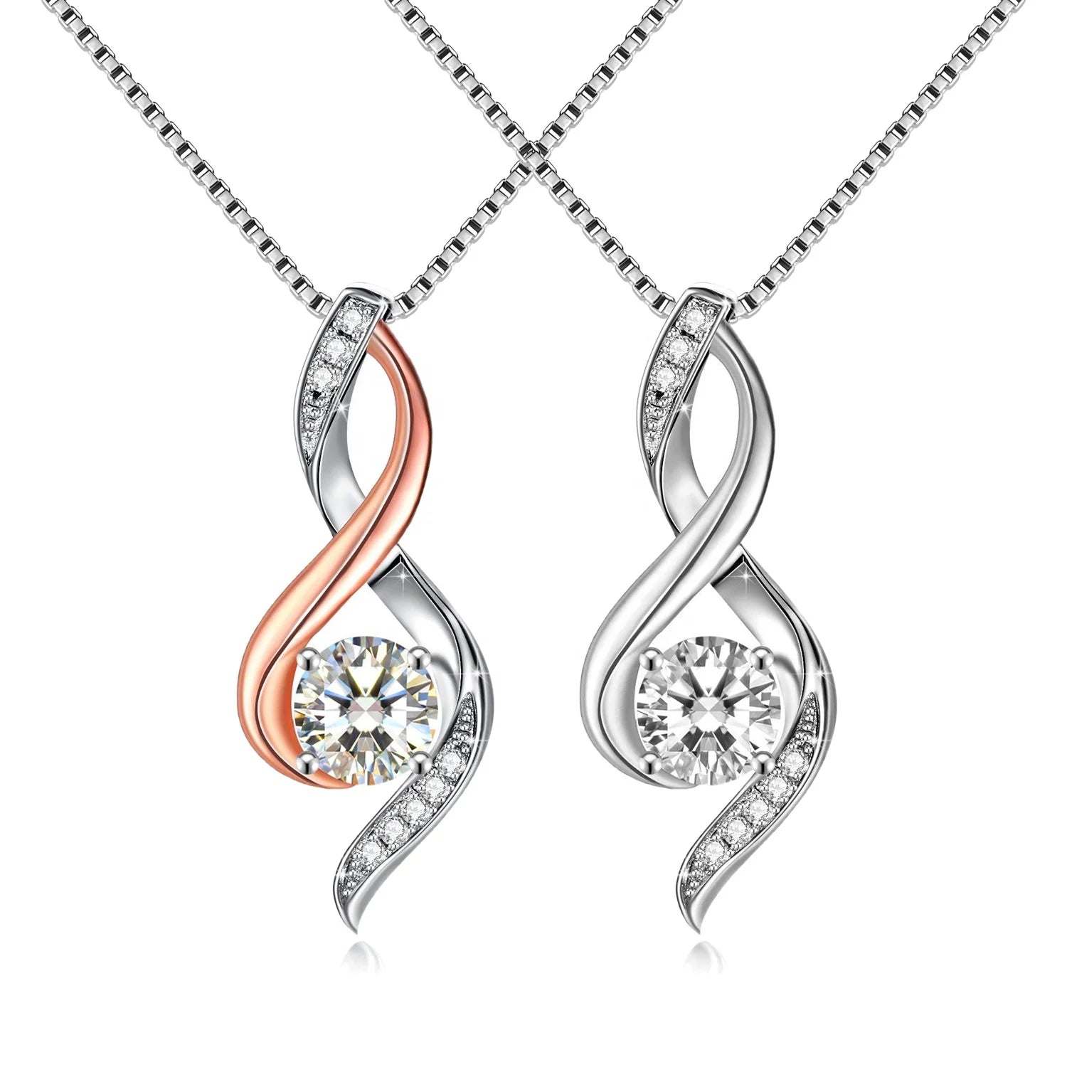 GP118 Mother Day Gift Letter Mom Crystal Pendant for Necklace Luxury Rose Gold Plated Mom With Gold Plate Drop Necklace Pendant