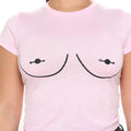 Summer Women's T-shirts Funny Chest Print Harajuku Graphic Tshirts Casual Women Clothing Fashion Short Sleeve T-shirt
