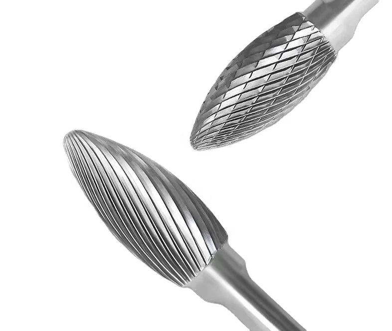 BEGUN Electric Polished Carbide Rotary Burrs & Metal Milling Cutter-Deburring & Finishing Tool Parts