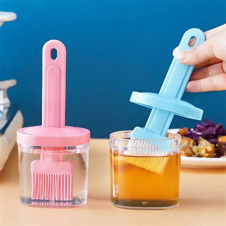 Silicone PP Nylon Eco-Friendly High Temperature Baking Home Kitchen Oil Brush
