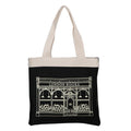 Personalised Eco-friendly Natural Cotton Canvas Shopping Travel Bag Custom Silk Screen Logo Shoulder/Hand Handles for