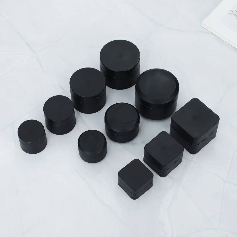 Wholesale Multi-color Optional 30g 50g Luxury Empty Face Cream Jars Cosmetic Cream Jar With Plastic Lid for Skin Care