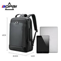 BOPAI New Fashion College Anti Theft Expandable Back Pack Men Smart Usb Charging Laptop Backpack